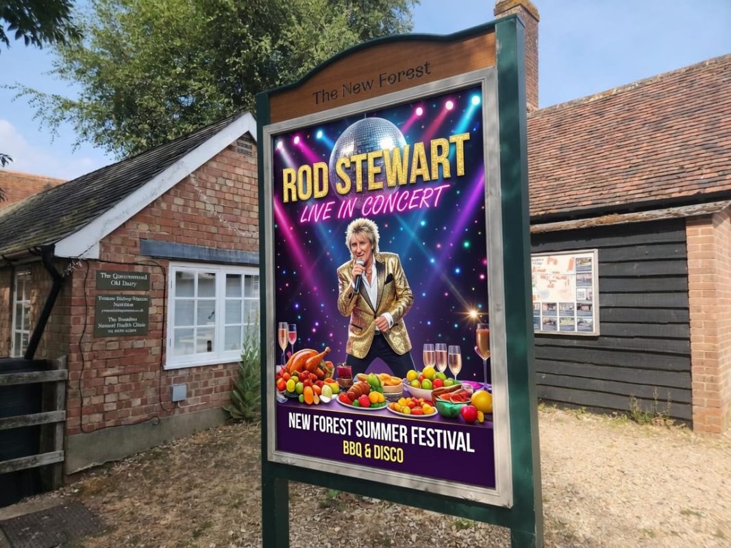 Grok New Forest Live In Concert no mention of Beaulieu Village Hall, Golden Jubilee, Paul Metcalfe, Some Guys have all the luck or the date Sat Oct 3rd or the curry